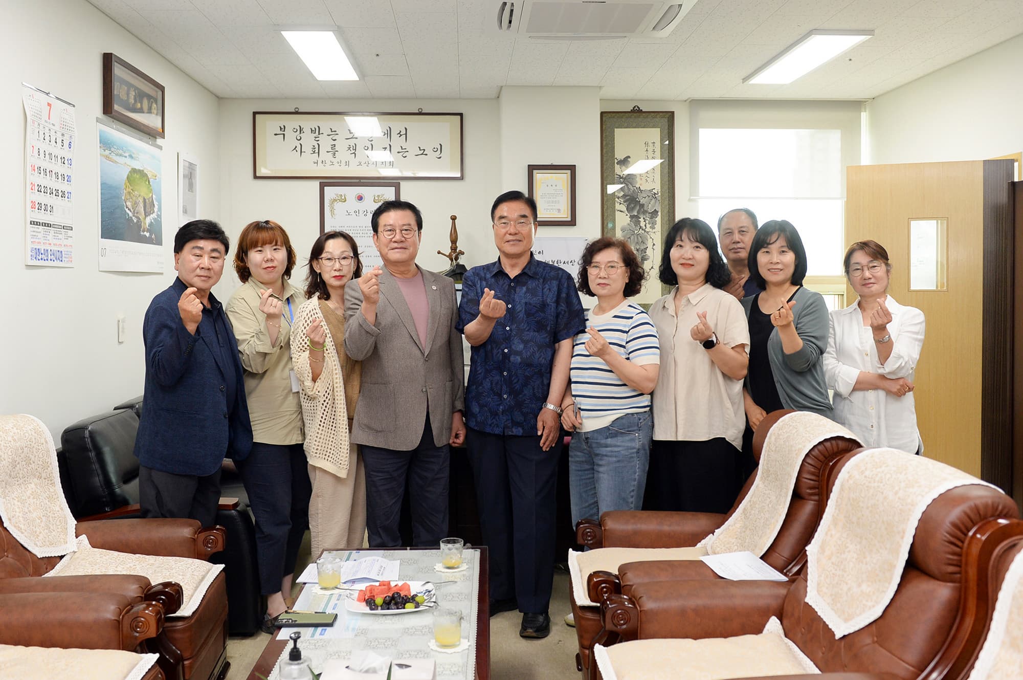 이상복 오산시의회 의장, 시민단체 간담회 개최